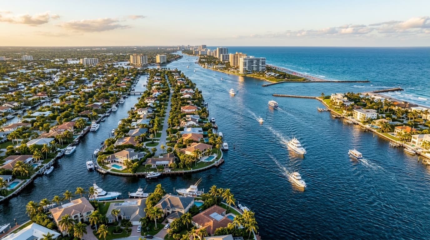 Fort Lauderdale waterfront buying process illustration